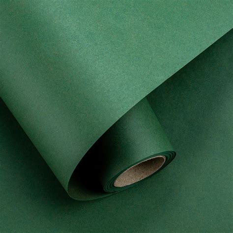 Flyhill Rollo De Papel Kraft Verde Mini Rollo X Pies