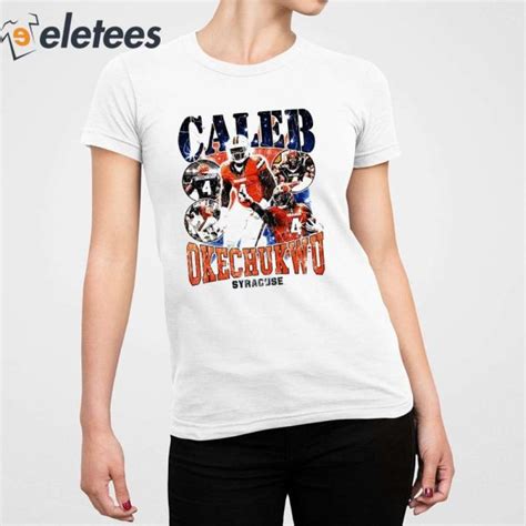 Caleb Okechukwu Syracuse Orange Football Vintage Shirt