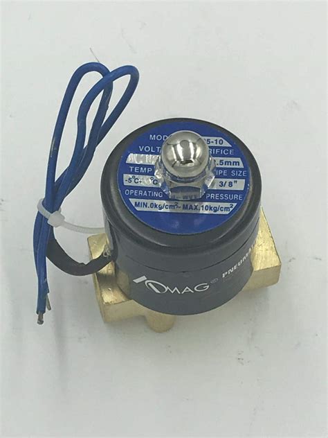 1 4 Brass Electric Solenoid Valve 110V AC N C Air Water Fuel VITON