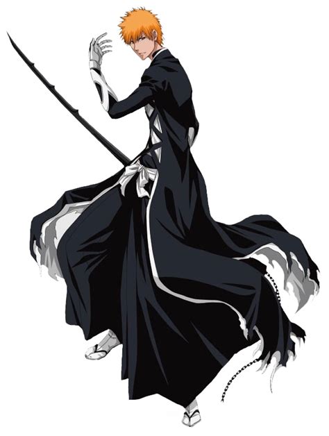 Tensa Zangetsu Ichigo Kurosaki Render Png By Ironoakstudios On Deviantart