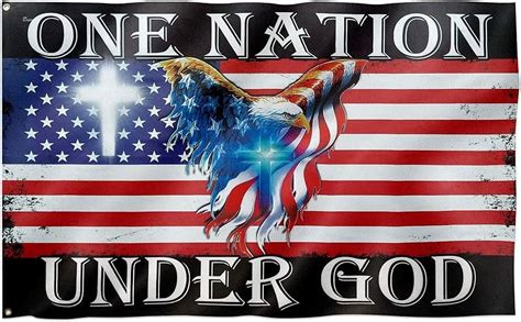 Christian Patriot American Flags One Nation Under God American Flag