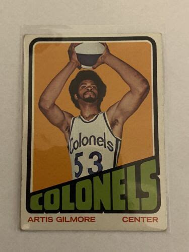 1972 73 Topps Artis Gilmore Rc 180 Kentucky Colonels Aba Ebay