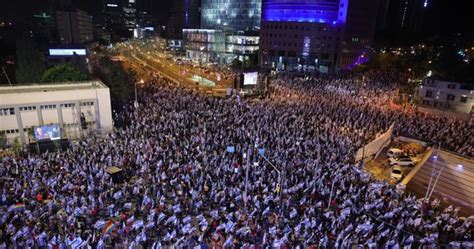 Kolejna Fala Protest W W Izraelu Manifestowa O Ok Tys Os B Rmf