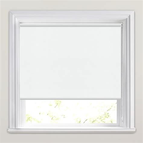 White Waterproof Roller Blinds, Made to Measure PVC Vinyl