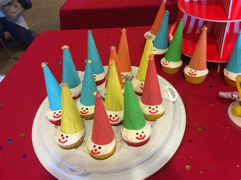 Beyond Frosted Cupcakes Carnival Party Cupcakes
