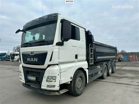 MAN TGX 35 500 8X4 4 BL Tipper Truck Tridem Dump Truck For Sale Sweden