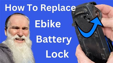 Lost Your Key How To Replace Ebike Battery Lock Youtube