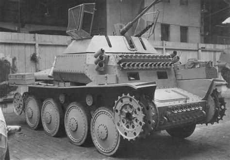 Sd Kfz 140 1 Aufklärungspanzer 38 t 2 cm KwK 38 Энциклопедия военной