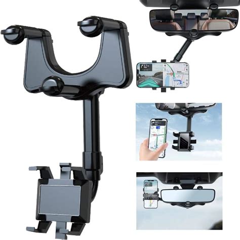 Rotatable And Retractable Car Phone Holder Car Phone Holder 360