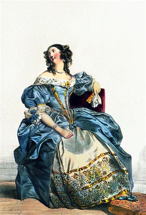 French Ancien Régime Louis Xiv Court Dress