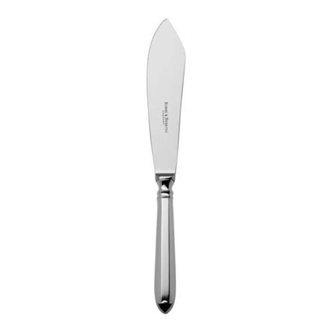 Robbe Berking Navette Cake Knife G Silver Plated