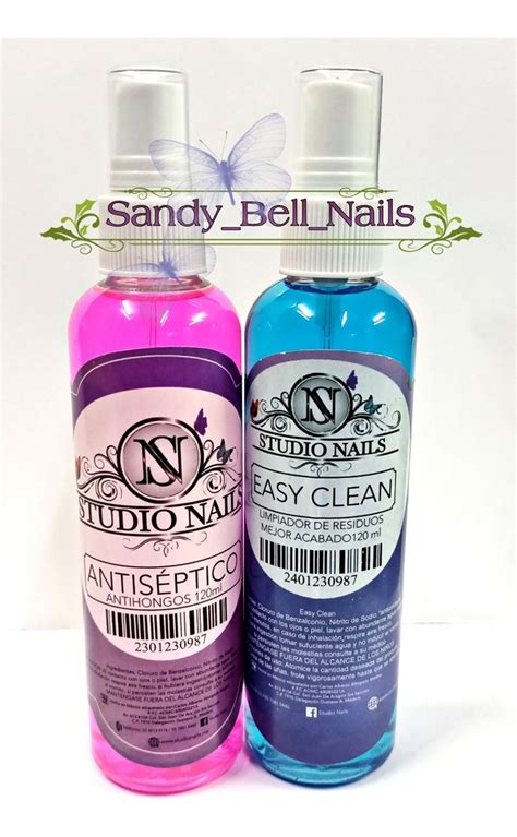 Studio Nails Duo Antiséptico easy Clean MercadoLibre