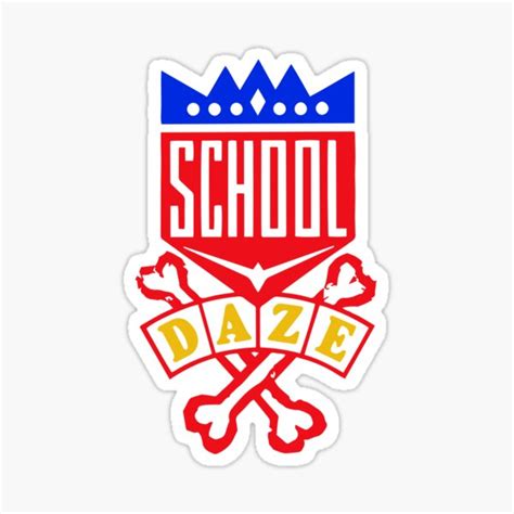 School Daze Stickers | Redbubble