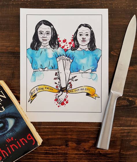 The Shining Twins Print - Etsy