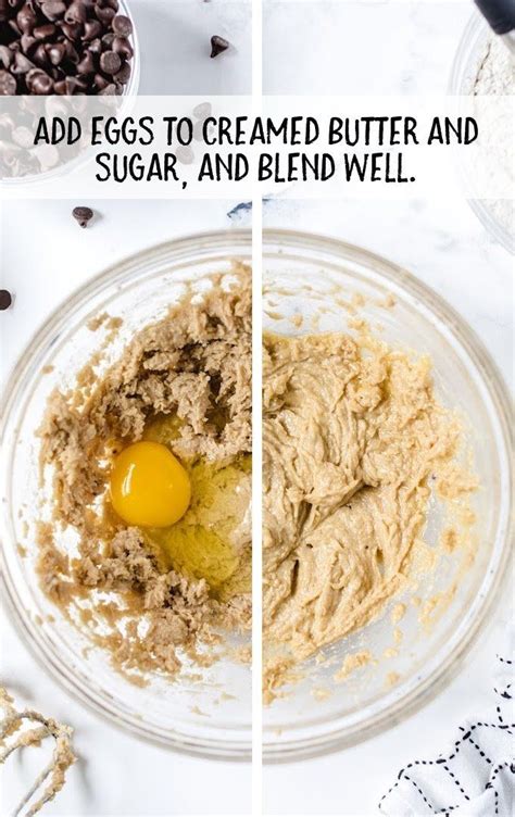 Two Pictures Showing How To Make Peanut Butter And Sugar In A Bowl With