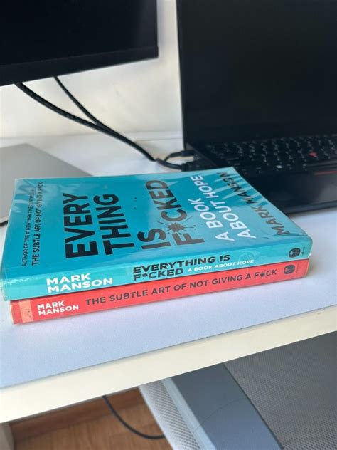 Book Bundle The Subtle Art Of Not Giving A Fuck Everything Is Fuck