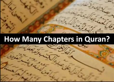 How Many Chapters in Quran? – QuranMualim - Quran Mualim