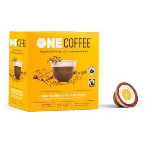 One Coffee Single-Serve Coffee Pods, Breakfast Blend, Box of 18 | Grand ...