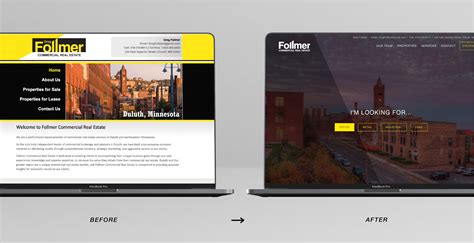 Follmer Commercial Real Estate | Website - Website - Šek Design Studio