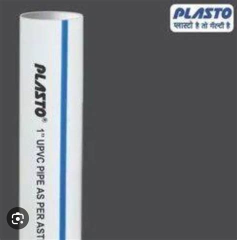 Plasto Upvc Pipe 1 Inch 3 M At 203 Piece In Nagpur ID 2851559576148