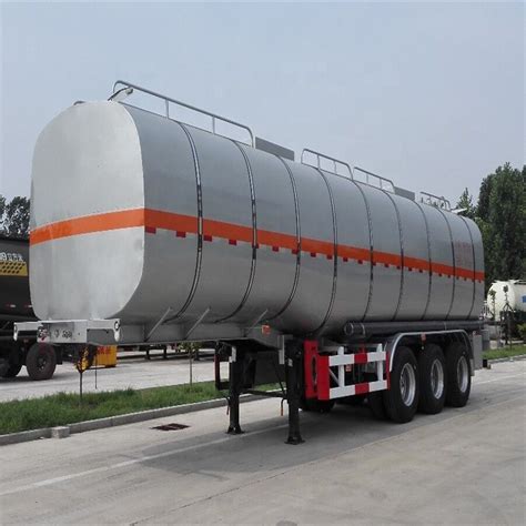 3 Axles 42000 Litres Fuel Tanker Semi Trailer Oil Tanker For Sale In