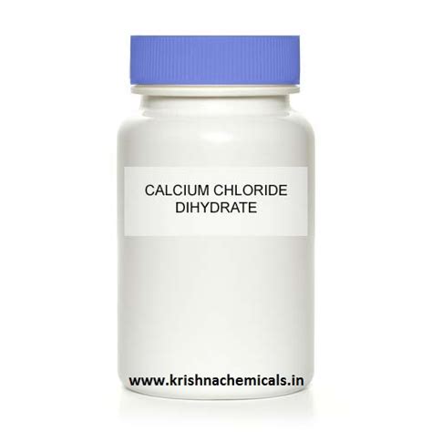 Calcium Chloride Dihydrate - Manufacturer Exporter Supplier in ...