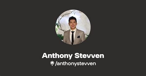 Anthony Stevven Instagram TikTok Linktree