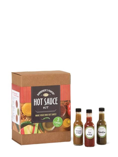 Diy Hot Sauce Making Kit Homemade Hot Sauce Kit Jalapeno 2 More