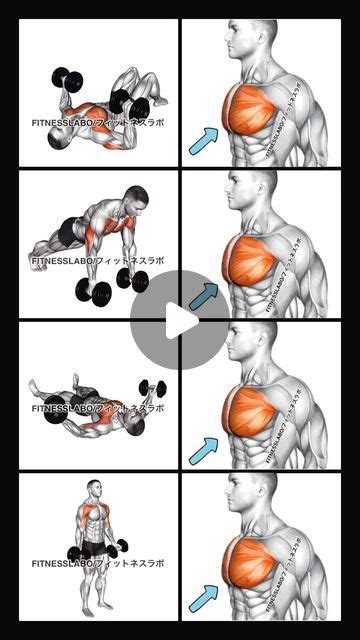 Fitnesslabo On Instagram Dumbbell Only Chest Exercises Floor Chest