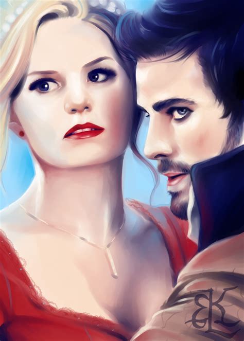 Killian And Emma Captain Hook And Emma Swan Fan Art 37706429 Fanpop