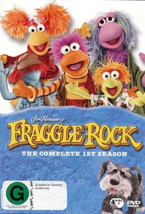 Fraggle Rock Jim Hensons Complete Season 1 4 Disc Box Set Dvd