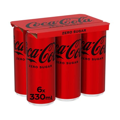 Coca Cola Zero Χωρίς ζάχαρη 6x330ml ΣΚΛΑΒΕΝΙΤΗΣ