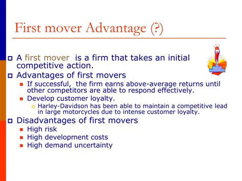 Ppt Entry Timing First Mover Advantages Powerpoint Presentation