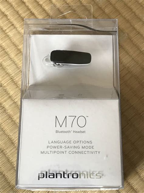 【新品】s11 プラントロニクス Plantronics M70 Bluetooth ワイヤレスヘッドセット M70 オーディオ再生 片耳イヤホン の落札情報詳細 ヤフオク落札価格検索