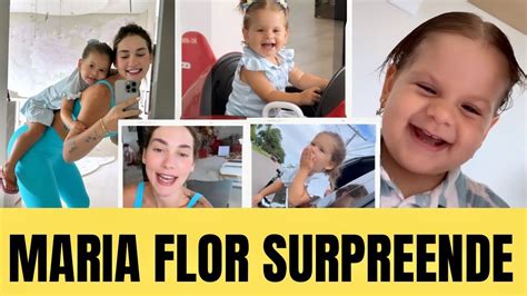 MARIA FLOR SURPREENDE VIRGÍNIA E ZÉ FELIPE MARIA ALICE CANTA MÚSICA DE