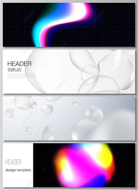 The Vector Layout Of Headers Flyer Template Download On Pngtree