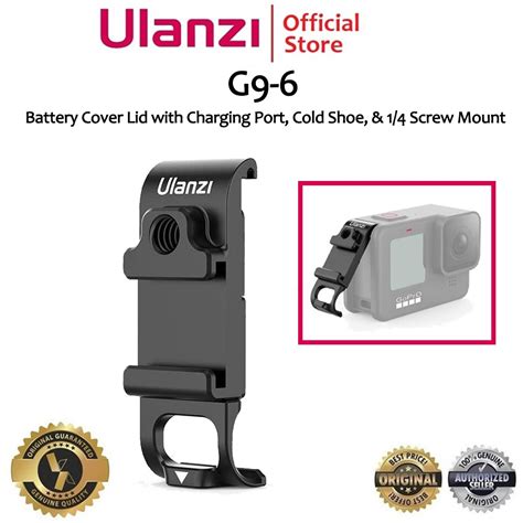 Jual Ulanzi G9 6 Battery Cover Lid With Cold Shoe For GoPro Hero 9