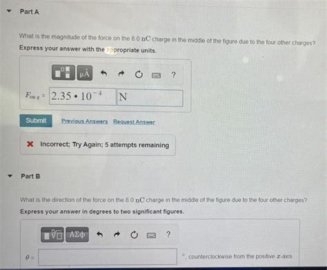 Solved Problem 20 58 Eigure 1 Shows Five Electric Charges Chegg