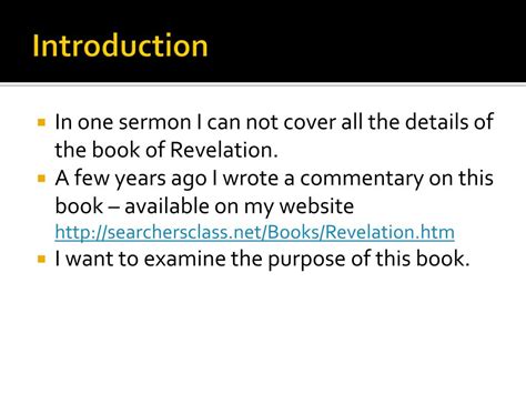 Ppt The Book Of Revelation Powerpoint Presentation Free Download