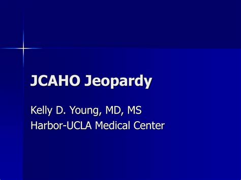 🔥 Free Download Ppt Jcaho Jeopardy Powerpoint Presentation Id By