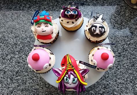 Cupcakes League Of Legends Pasteles De Pokemon Pasteles Pokemon