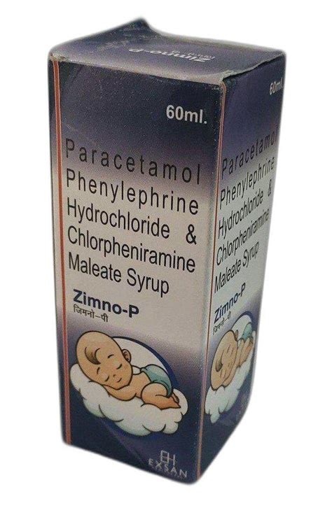 Zimno P Paracetamol Phenylephrine Hydrochloride Chlorpheniramine