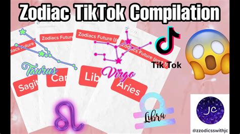 ZODIAC SIGN TIKTOK COMPILATION EVERY SIGN YouTube