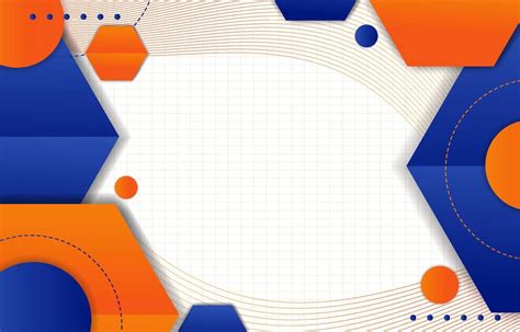 Fundo Laranja Azul Orange Background Blue Orange Geometric Background