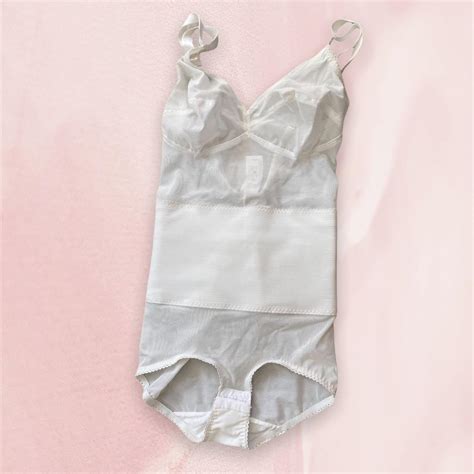 Vintage Shapewear Bodysuit This Lingerie By Depop