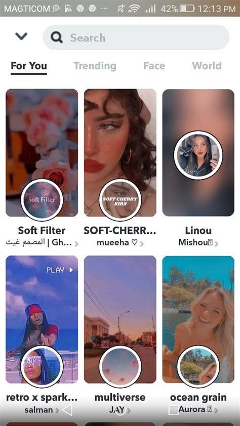 Fotos De Ridescent Em Instagram Efect Ideias De Snapchat Snapchat