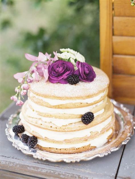 Ideias De Naked Cake Para Decorar Sua Mesa De Casamento Enoivado