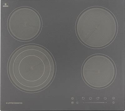 Электрическая варочная панель Kuppersberg ECS 603 GR по цене 36743 руб ...