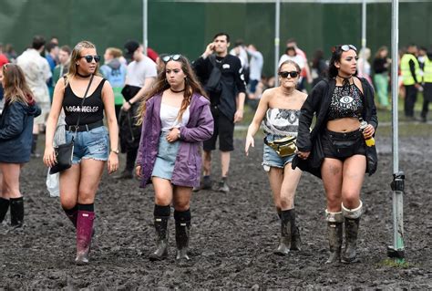Mud At Parklife Festival 2017 Day One Revellers Brave The Elements