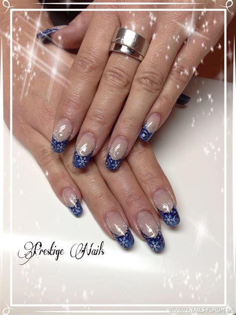 Wintern Gel Weihnachtsn Gel Nageldesign Bilder Winter